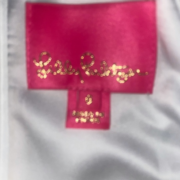 Lily Pulitzer White and Gold Dress - Picture 3 of 4